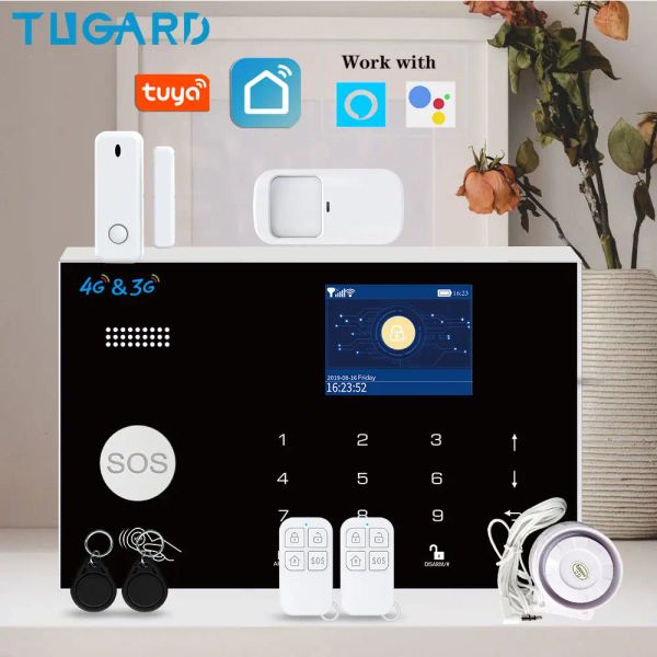 SISTEMA TUGARD G34 Tuya WiFi 3G 4G ALLING SICUREZZA SISTEMA KIT ALLARME ALLAGGI Smart Home DELETTORE DEL SENSORE WIRELESS