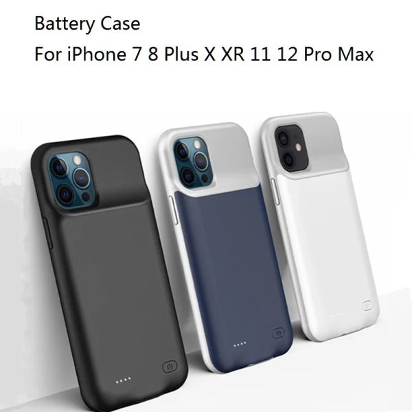 Shavers für iPhone 6 6s 7 8 plus x xs max XR SE 2020 Batterie Ladegerät Koffer Power Bank für iPhone 11 12 Pro Max Extenal Battery PowerBank