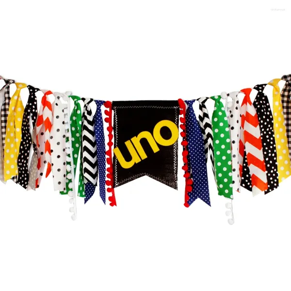 Cadeira capas banner high mexicano primeiro aniversário decorações de aniversário bandeira de carnaval sinalizador