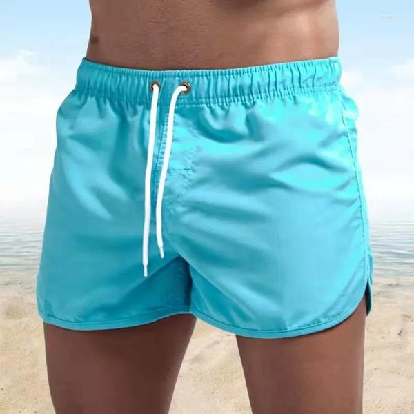 Pantaloncini da uomo 2024 pantalone corto estate colorato da bagno colorato uomo costume da nuoto tronchi sexy spiaggia di surf pantaloni