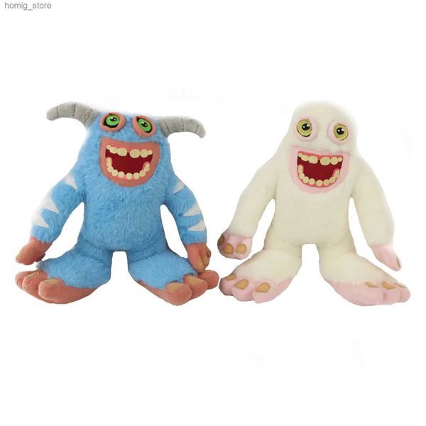 Plüschpuppen 31 cm mein Gesang seltene Monster Mammott Plüsch Spielzeug Weichgefüllte Plushie -Puppe für Jungen Mädchen Geschenke Fans Kollektion Y240415