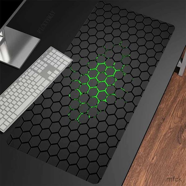 Maus -Pads Handgelenk ruhen geometrisches Design Maus -Pad Gamer Mousepads Big Gaming Mousepad xxl Mausmatte Großer Tastaturmatten -Matten -Schalterpad für Computer -Laptop