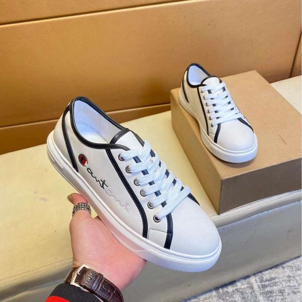 Sapatos New Fenjia High Edition Men's Genuine Couather Casual Counter Libere simultaneamente moda S