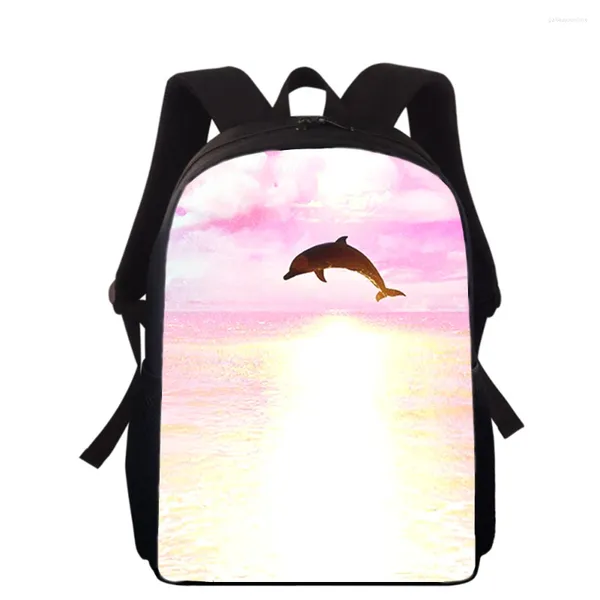 Bolsas de escola Dolphin Animal 16 