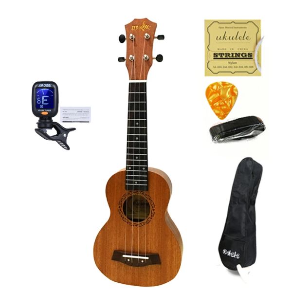 Kabel Sevenangel Hot Selling Ukulele -Konzert Sopran ukelele Mini Hawaii Akustikgitarre Elektrische Ukelele Cavaquinho Pick -up EQ