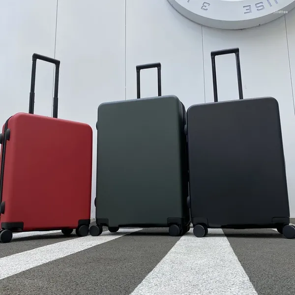 Valigie valigie giapponese vagone da 24 pollici silenziosi bagagli super leggeri Caso per studente Password Box