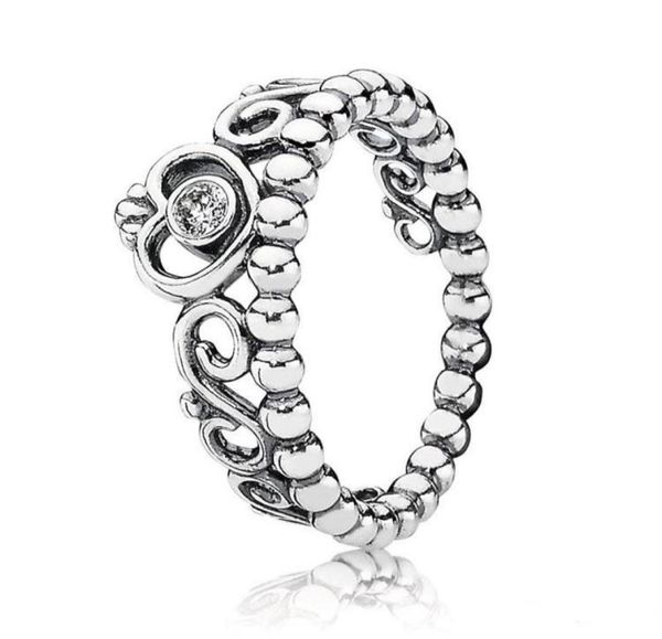 925 Prata esterlina My Princess Packable Ring Set Caixa original para RA Women Wedding CZ Diamond Crown 18K Rose Gold Rings9929962