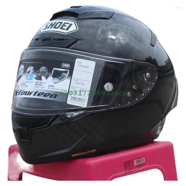 Мотоциклетные шлемы высококачественные легкие углеродные волокно классическое обучение X-Spirit III X-Fourteen