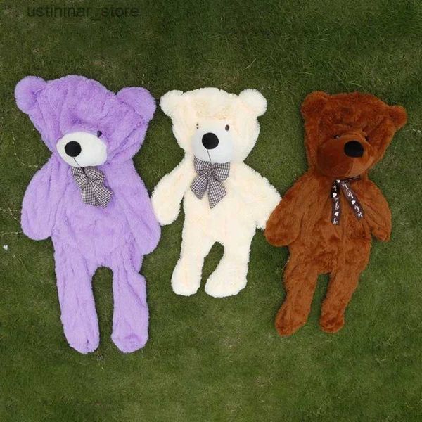 Animali di peluche di peluche imbottite grandi dimensioni umane orsacchiotto orsacchiotto cutano morbido peluche coppa peluche senza ripiegando regali di bambola per bambini soffici simpatiche per bambini L47