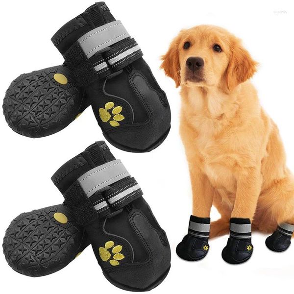 Abbigliamento per cani Stivali da escursioni personalizzati da escursionismo grande scarpa da scarpa da pet silicone stivali