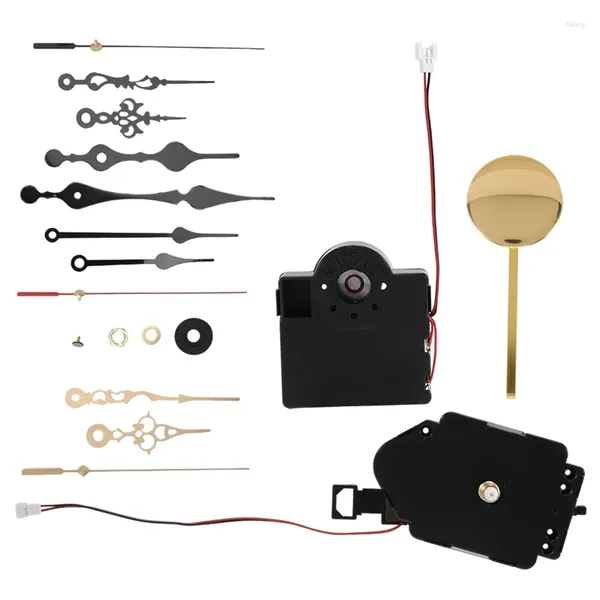 Wanduhren Abhu Quarz Pendel Trigger Uhr Bewegung Chime Music Box Complete DIY -Mechanismus Reparaturteile mit 4pairen Händen