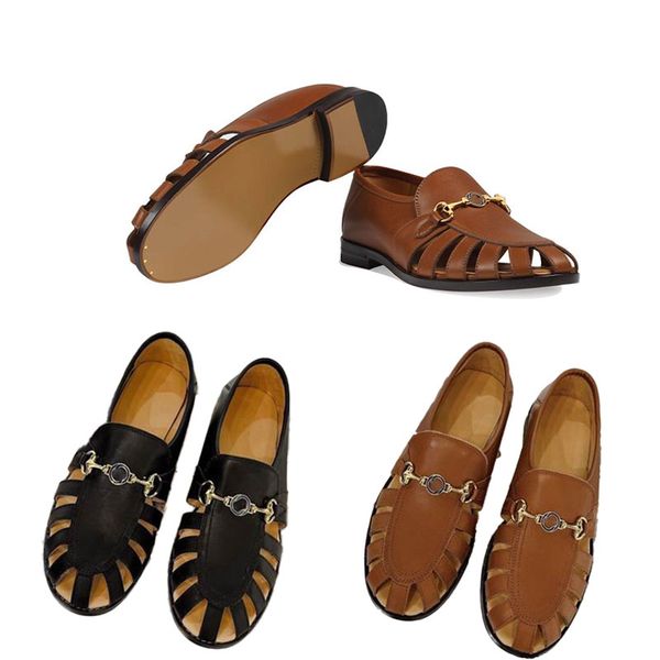 Ade Sandals de verão plano com designer de caixas SLIP-ON Women Shoes Luxo Solas não deslizantes Peep Toe Sandálias femininas elegantes ao ar livre respirável