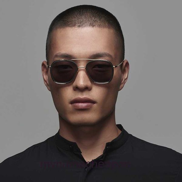 High-End-Sonnenbrille für Dita System-One Box Textur Doppelstrahl Sonnenbrille Ultra-leichte Sonnenbrille für Männer und Frauen Neue DTS 103 mit Original 1: 1 Real Logo