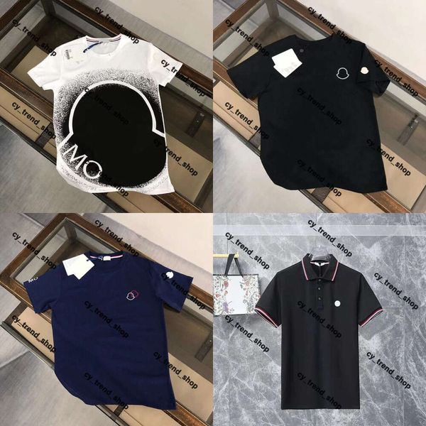 Moncleir Shirt Designer Shirt Herren T -Shirt Street Casual T -Shirt Männer Polo Shirt Lose Hemd Frauen Sommer Luxus T -Shirts Druck Tops T -Shirts Kurzarm Maya Tshirt 941