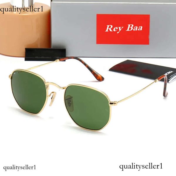 2024 Men Classic Brand Retro Sunglasses Дизайнерские очки Ray Metal рамы дизайнеры солнце