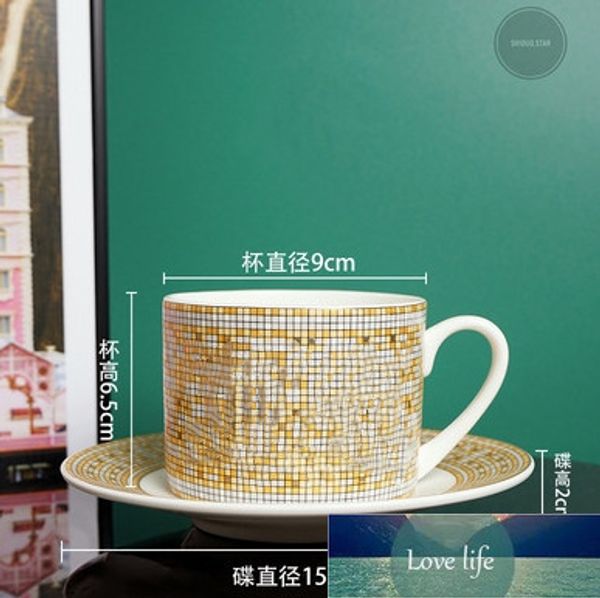 Fashion Bone China Coffee Cup Set