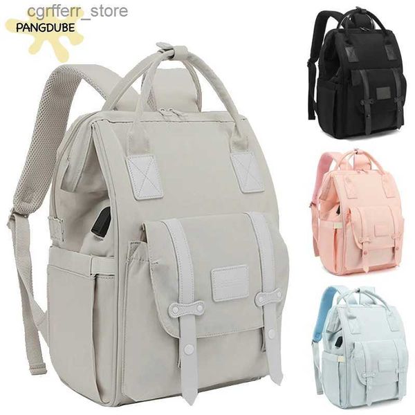 Windelbeutel Pangdube Mutterschaftstasche für Babybeutel für Kinderwagen mit 2pcs kostenloser Haken -Rucksack für Mütter Mutterschaft Rucksack Babywechslungstasche L410