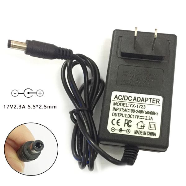 Зарядные устройства 17V 2.3A AC DC Adapter Зарядное устройство для IM7 Disceers Power Power Power