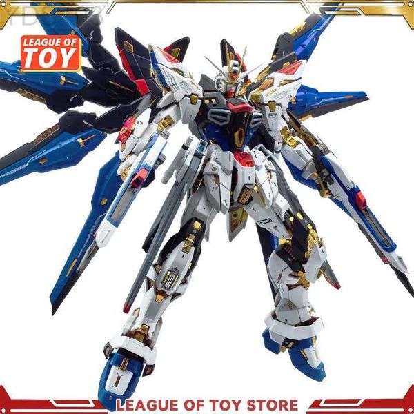 Действие игрушек фигуры xun xin model mgex Strike Freedom 1/100 мг KO Model Kit Action Toy Figures Toys Toys YQ240415