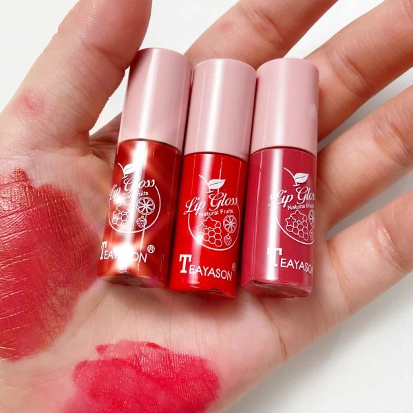 Mini 10 colori Lip gloss impermeabile impermeabile 24 ore di lunghezza di velluto di velluto di velluto rossetto di velluto per la cura cosmetica del lucidalabbra