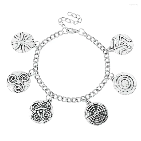 Link Braceletts Filme Teen Wolf thematisiert Zehrearmband Vintage Metal Accessoires für Frauen Mode Schmuck Geschenk