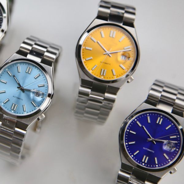 Vinte e um 21 Jóias Sapphire Men Relógios Automáticos Jeia mecânica Jóia Japão Relógio de luxo de aço inoxidável Mestres Montre de Luxe Wristwatches AS3