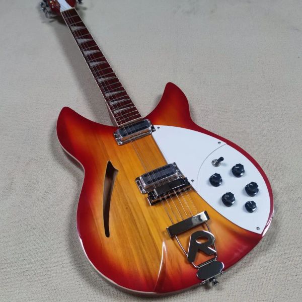 Chitarra 360 /12 stringhe acero elettrico chitarra al tramonto giallo fabbricati gratis
