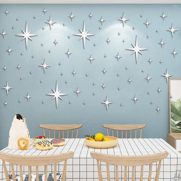 Adesivi per finestre Starlight Mirror Acrilico Adesivo per bambini Asilo per bambini Asilo casa DECORAZIONE DECORAZIONE AUSIVE