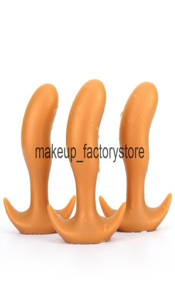 Massage Erotischer Shop Soft riesige Anal -Stecker Silikon -Butt Plug Perlen Anus Expansion Stimulator Prostata Massagebaste Anus Sex Toys für WOM7845732