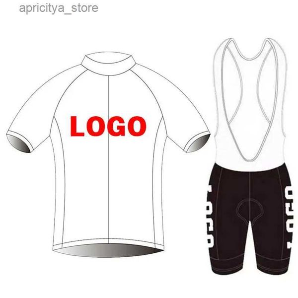 Set di maglia ciclistica in fabbrica maschile personalizzato e biciclette in bicicletta indossano fai da te abiti da ciclismo usura da mountain bike un design personalizzato L48