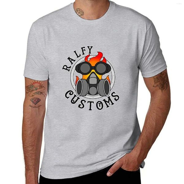 Herren-Tanktops Ralfy Customs Rod Chicken T-Shirt Schwergewichte Schwarze Jungen Weiße Tees Herren T-Shirt Grafik