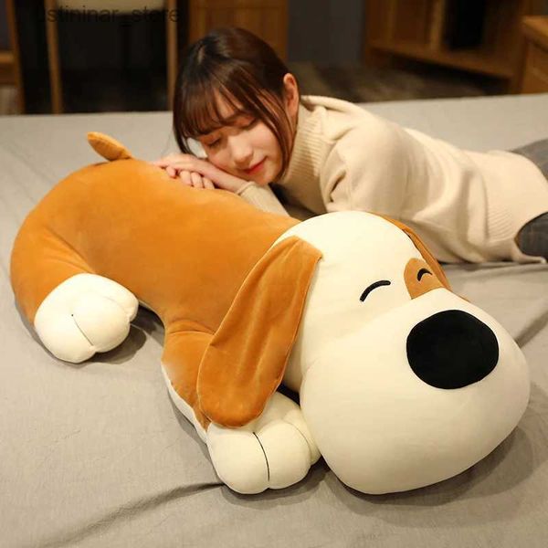 Animais de pelúcia de pelúcia Super macio Toys de travesseiro de pelúcia Kawaii Cão de animais de pelúcia Shiba inu brinquedos de pelúcia Coscões de animais de desenho animado
