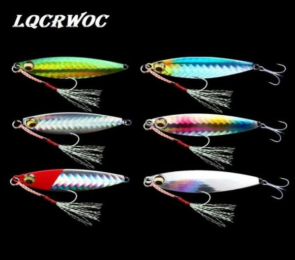 Yeni 7g 10g 15g 20g balıkçılık kaşığı spinnerbait metal cazibesi ton balığı lures karanlık balıkçılık mücadele kurşun minnow jigging pesca t9565514