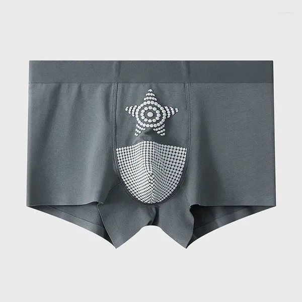 Underpants Youth Modal U biancheria intima convex per uomini Shorts sexy boxer ragazzo semplice mutandine traspirabili gay a metà vita comodo