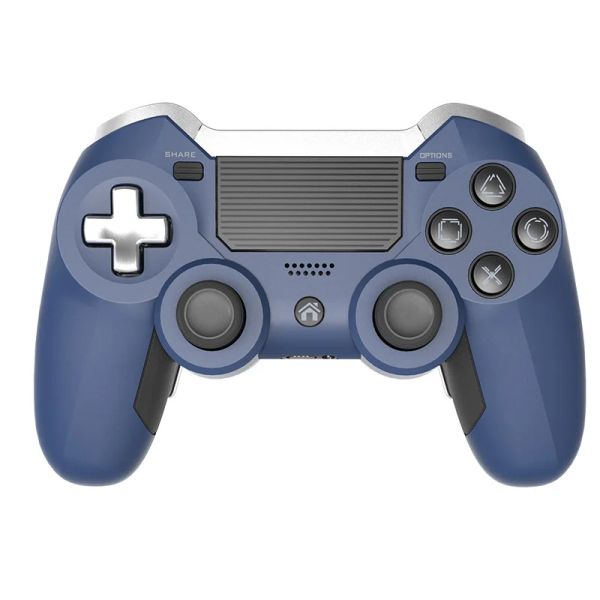 Gamepads Wireless Gamepad Videospielkonsole mit Touchpad Dual Vibration Motor Sechs Achse für PC -Controller Joystick