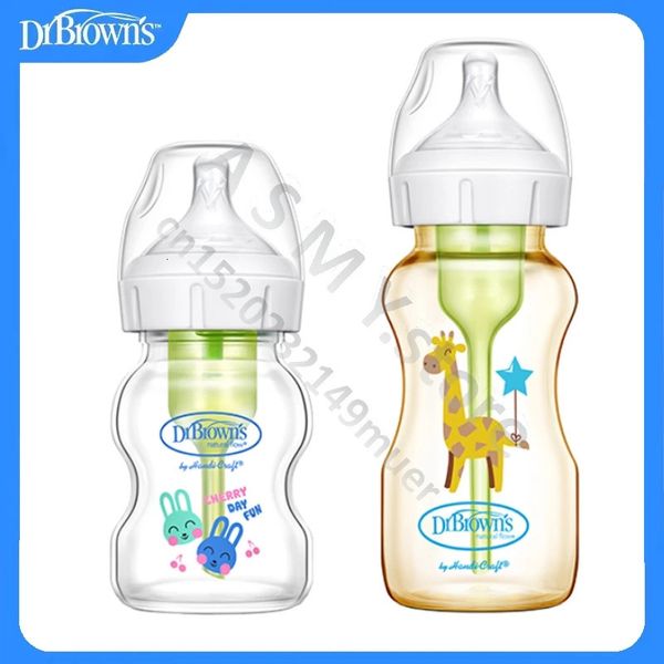 Dr. Glass Bottle Dr Born Glass Bottle Baby PPSU Bottle Anti-flatulência 240326
