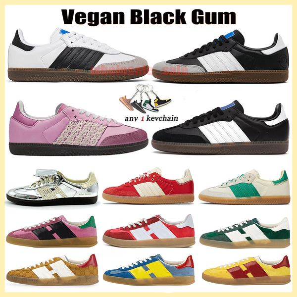 Kostenloser Versand Hotsale Veganer schwarzer Kaugummi weiße Leopardenfuchs Brown Mystery Casual Schuhe Sport Wales Bonner Penny Skate Sneakers Handball Special Herren Womens Trainer