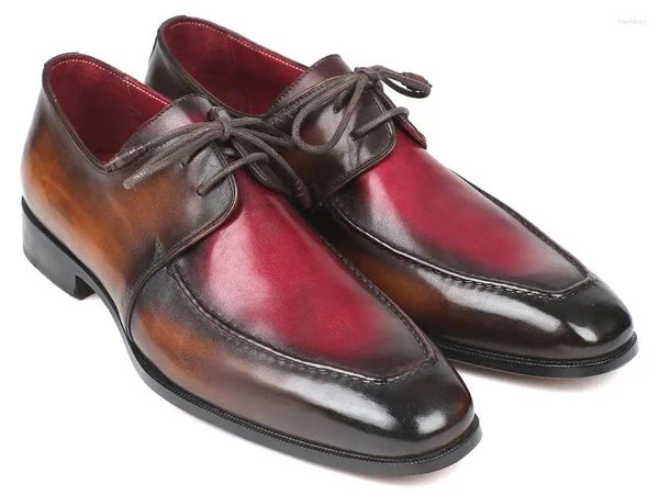 Sapatos casuais clássico estilo italiano derby escritório formal couro quadrado dedo dedo artesanal vestido de noiva de negócios homens