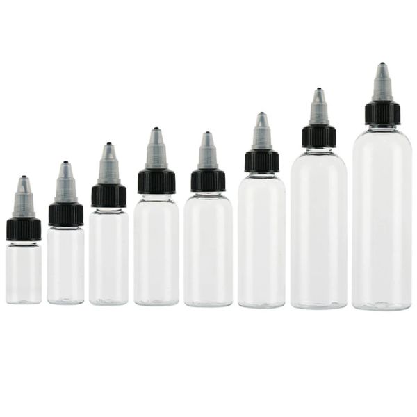 Forniture 50pcs 10 ml 15 ml 30 ml 60 ml 100 ml 120 ml di plastica vuota Twist bocconcine