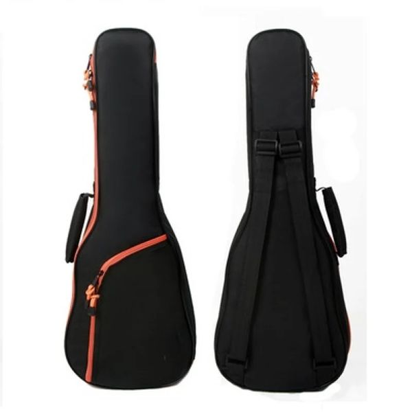 Cabos ukulele bag estojo 21 23 26 28 30 polegadas Backpack Soprano Concerto Tenor Barítono Carregar acessórios de guitarra de show simples