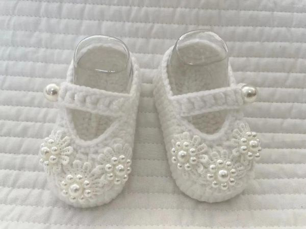 First Walkers bambino I bottoni neutri neutri di cotone in cotone calzini unisex scarpe da bambino fatte perle fatte per perle laceshower