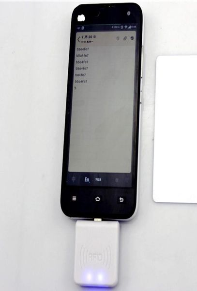 Factory Direct New Android Phone Tablet 1356MHz ISO 14443A RFID Reader Plug Play USB R65C 3PCS M1 Karten4981566