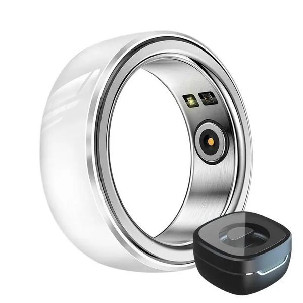 Smart Ring Multifunctional Touch Mini Lifestyle Носимые носители тела трекер тела с зарядным корпусом 240415