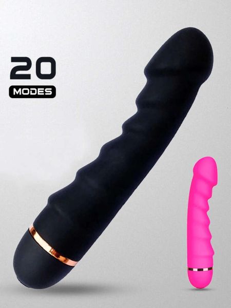 Stick femminile silicone silicone forte motore morbido silicone a forma di dildo vibrante giocattolo sexy sexy giocattolo masturbato impermeabile