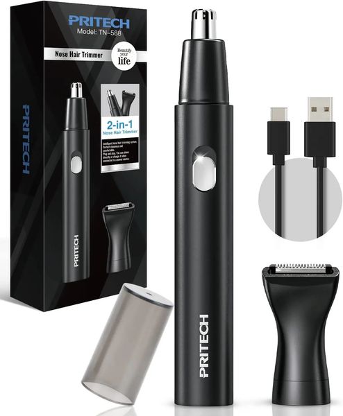 Pritech USB RECARGABILE ANE CAPELLI NASCIMENTO PER UOMINO CAPPINA PORTALE CAPILI PER VIAGGIO UOMINI INNIPOLIRE SHAVER RIZORE DONNE EPILATORE 240401