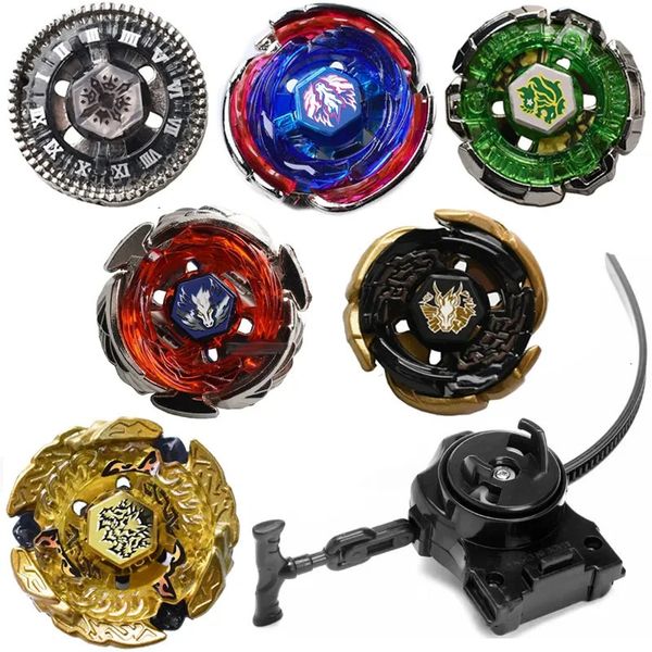 Beyblade BURS FUSIONE FUSIONE FUSIONE Blayblade Galaxy Pegasis Fury Master 4D Gyro con giocattoli per bambini che girano il lanciatore 240412