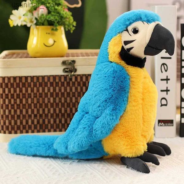 Animali di peluche imbottiti da 40 cm uccelli kawaii bambole per pappagli rossi peluche animali da peluche giocattolo carino bambino bambino bambini ragazzi ragazze regali di compleanno regali decorazioni camere artigianato L47