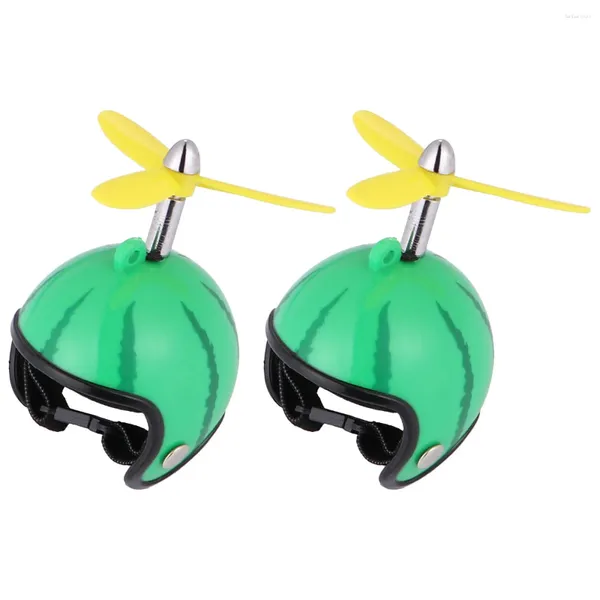 Köpek Giyim 2 PCS Yaratıcı Pet Malzemeleri Komik Koruma Tavuk Tavuk Tavuk Kuş Headgear Çocuk Bisiklet Güvenliği Küçük Plastik Çocuk