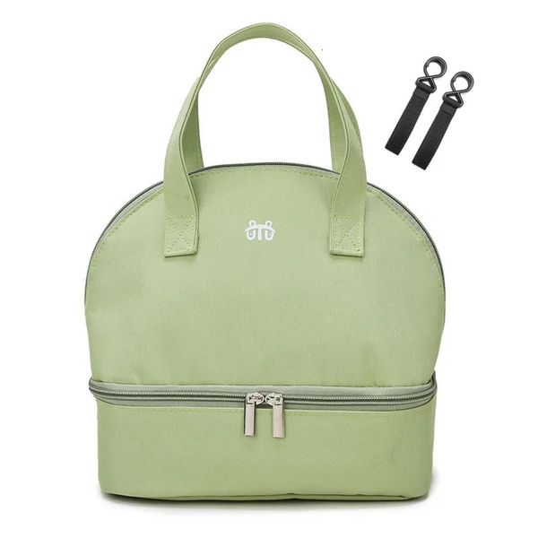 Baby Flaschenlager Kinderwagen Organisatoren Taschen Mutterschaft Reisen Windel Dinge Handtaschen Mittagessen Isolierungspakete für Mutter 240412