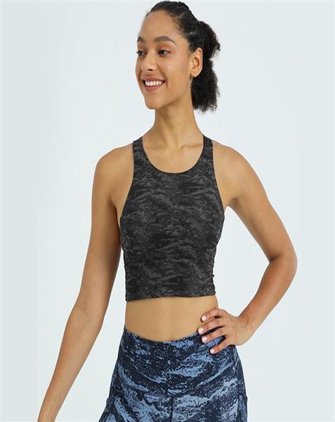 Roupa íntima de esportes de ioga com almofada de peito sem aço de aço de alta elasticidade para a pele respirável Bra Fitness Outdoor Running V277B5080791